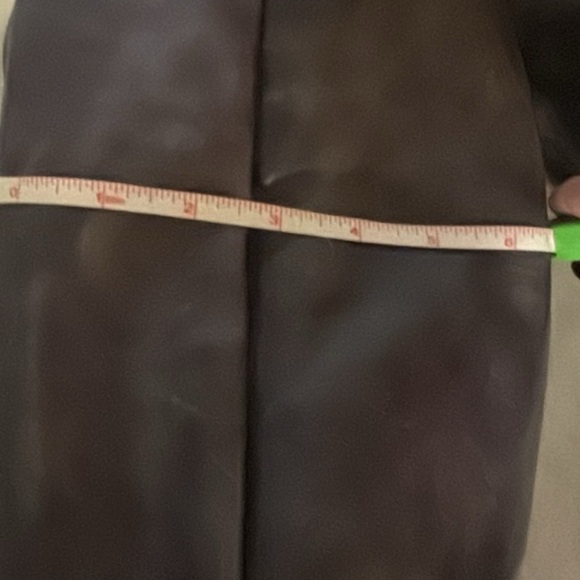 Elegant gray  rough and tumble Leather Shoulder Bag Hartley in concord - Picture 6 of 11